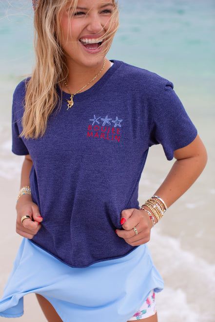 American Seas Crop Tee